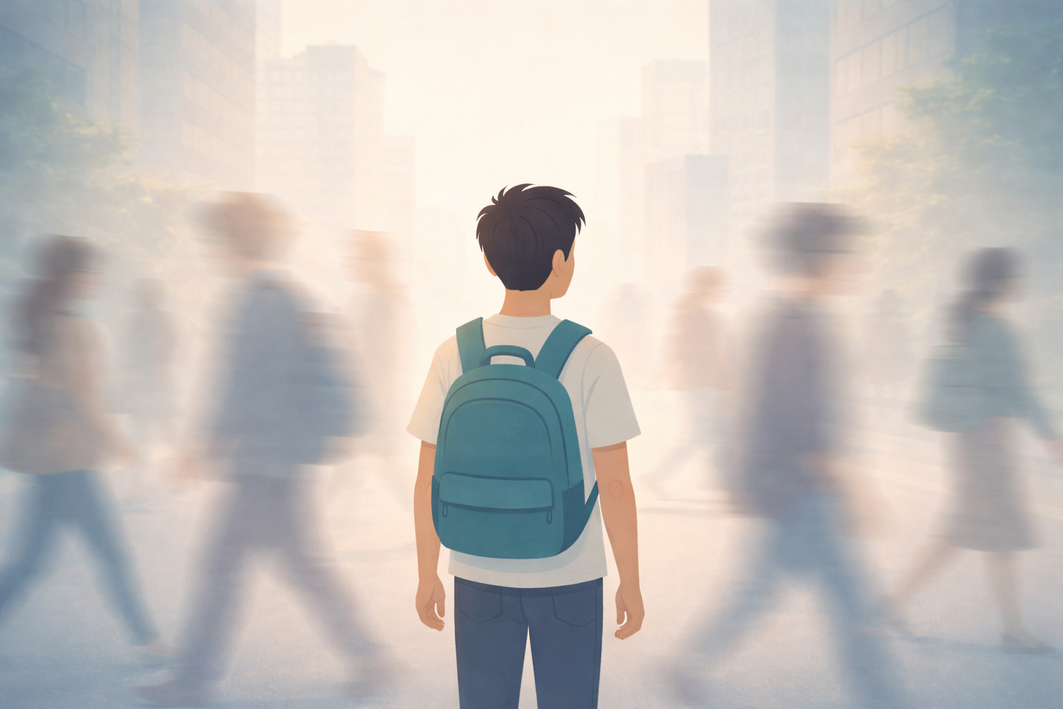 Leaving familiar comforts for the unknown