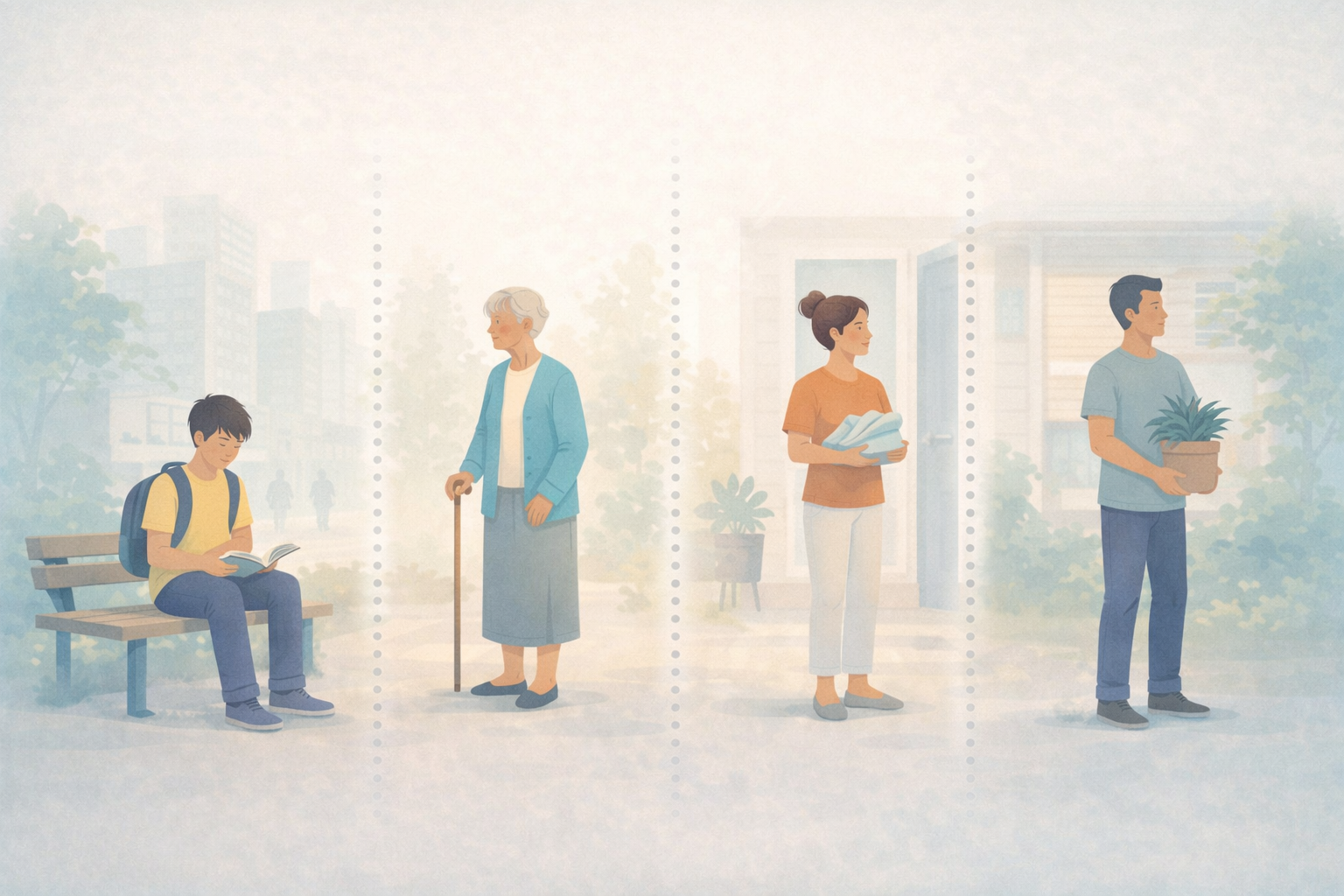 Disconnected community members